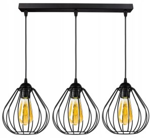 Sufitowa lampa wisząca LOFT EDISON