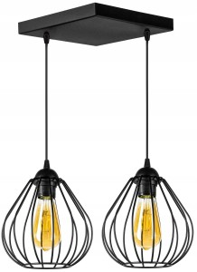 Sufitowa lampa wisząca plafon LOFT EDISON
