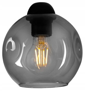 Szklany klosz kula z wklęsłościami