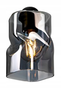 Szklany klosz skręcony