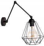 Kinkiet ścienny łamany LOFT EDISON