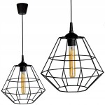 Sufitowa lampa wisząca druciana Loft