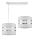 Sufitowa lampa wisząca LUX z abażurem 20cm