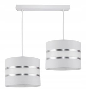 Sufitowa lampa wisząca LUX z abażurem 20cm