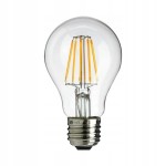  Żarówka LED Filament E27 6W = 48W Ciepła