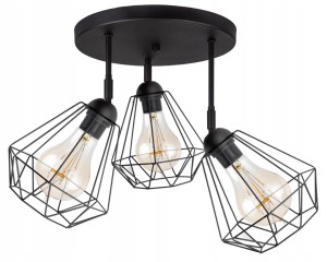 Plafon sufitowy Diament LOFT EDISON