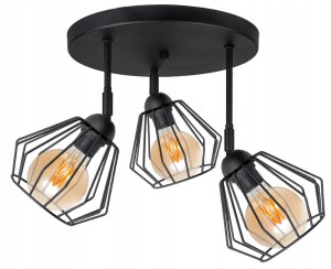 Plafon sufitowy Brylant LOFT EDISON