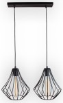 Lampa wisząca sufitowa druciana LOFT Gruszka