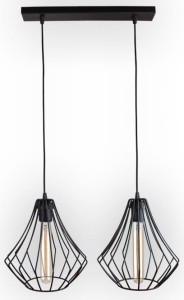 Lampa wisząca sufitowa druciana LOFT Gruszka