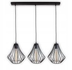 Lampa wisząca sufitowa druciana LOFT Gruszka