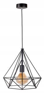 Lampa wisząca druciana Diament duży