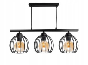 Lampa sufitowa LOFT Kulka 3xE27
