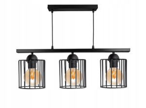 Lampa sufitowa LOFT Walec 3xE27