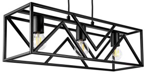 Lampa sufitowa żyrandol klatka CAGE 3xE27