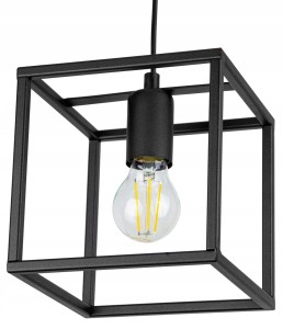 Lampa sufitowa żyrandol klatka CAGE 1xE27