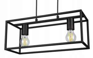 Lampa sufitowa żyrandol klatka CAGE 2xE27