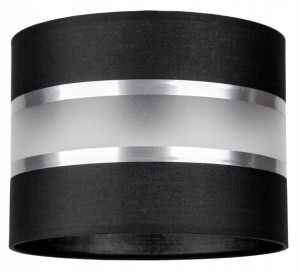 Czarny abażur LUX 20cm