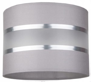Szary abażur LUX 20cm